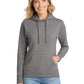 Women's 1-Pocket Pullover Hooded Sweatshirt - LPC78H - Graphite Heather