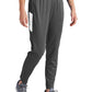Women's 2-Pocket Moisture Wicking Travel Pant - LPST800 - Iron Grey/ White