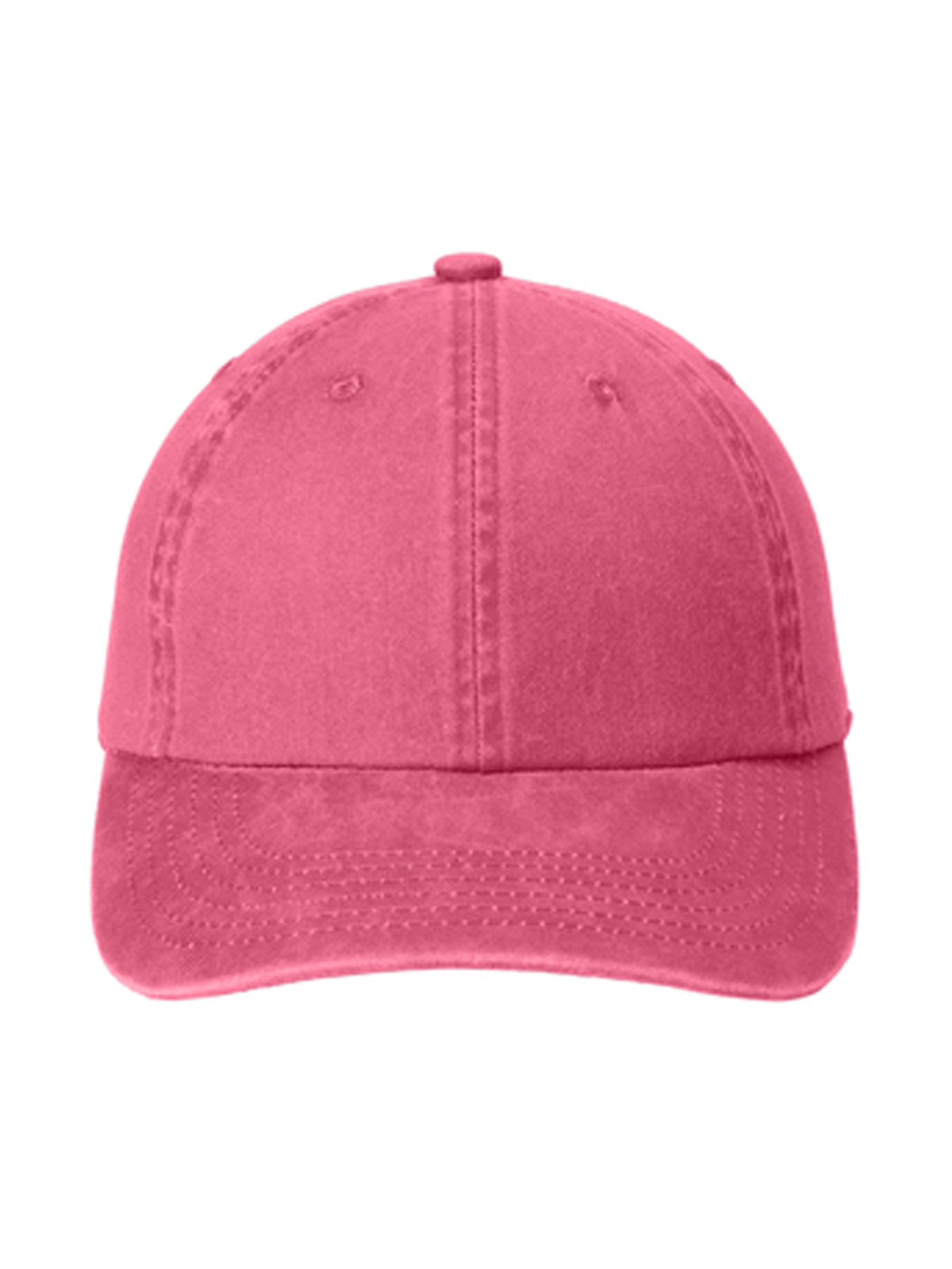 Women's Garment Washed Cap - LPWU - Bright Pink