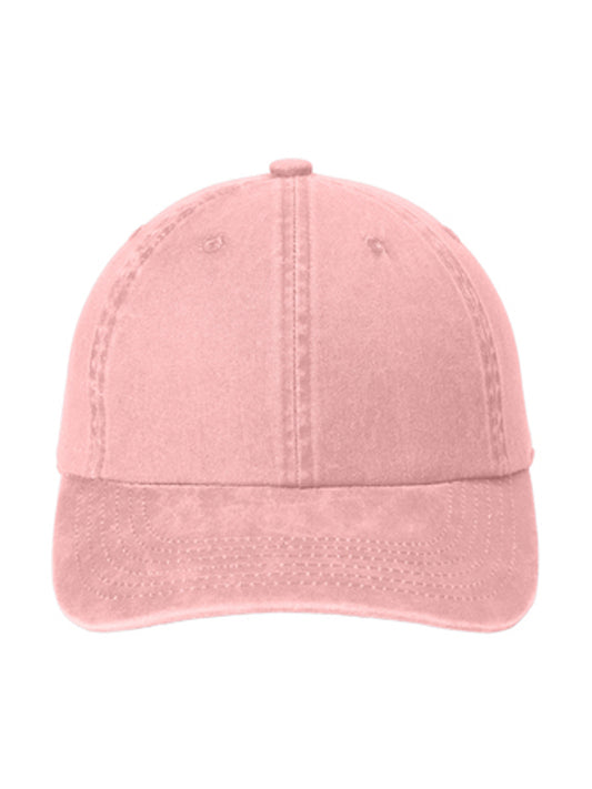 Women's Garment Washed Cap - LPWU - Light Pink