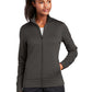 Women's Sport-Wick Fleece Full-Zip Jacket - LST241 - Iron Grey