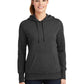 Women's 1-Pocket Hooded Sweatshirt - LST254 - Graphite Heather