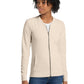 Women's 2-Pocket Lightweight Bomber Jacket - LST274 - Ecru