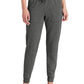 Women's Two-Pocket PosiCharge Tri-Blend Wicking Fleece Jogger - LST299 - Dark Grey Heather