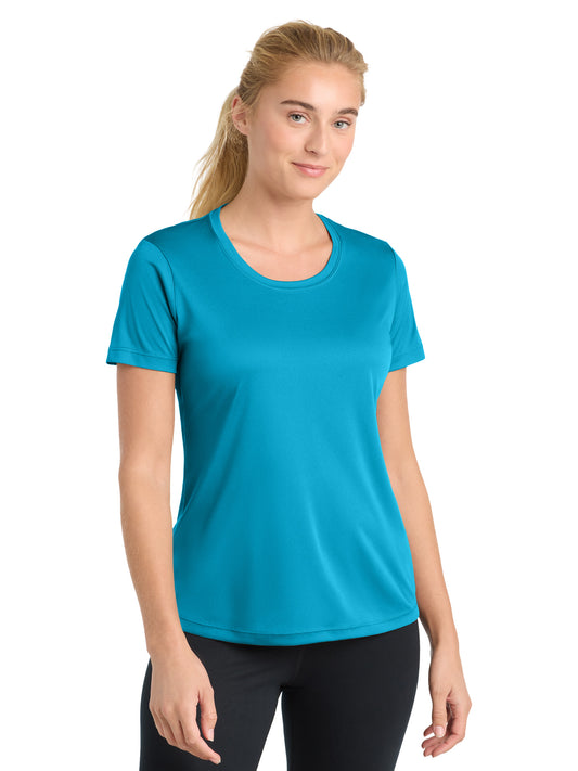 Women's PosiCharge Competitor T-Shirt - LST350 - Atomic Blue
