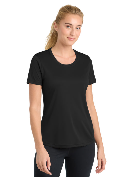 Women's PosiCharge Competitor T-Shirt - LST350 - Black
