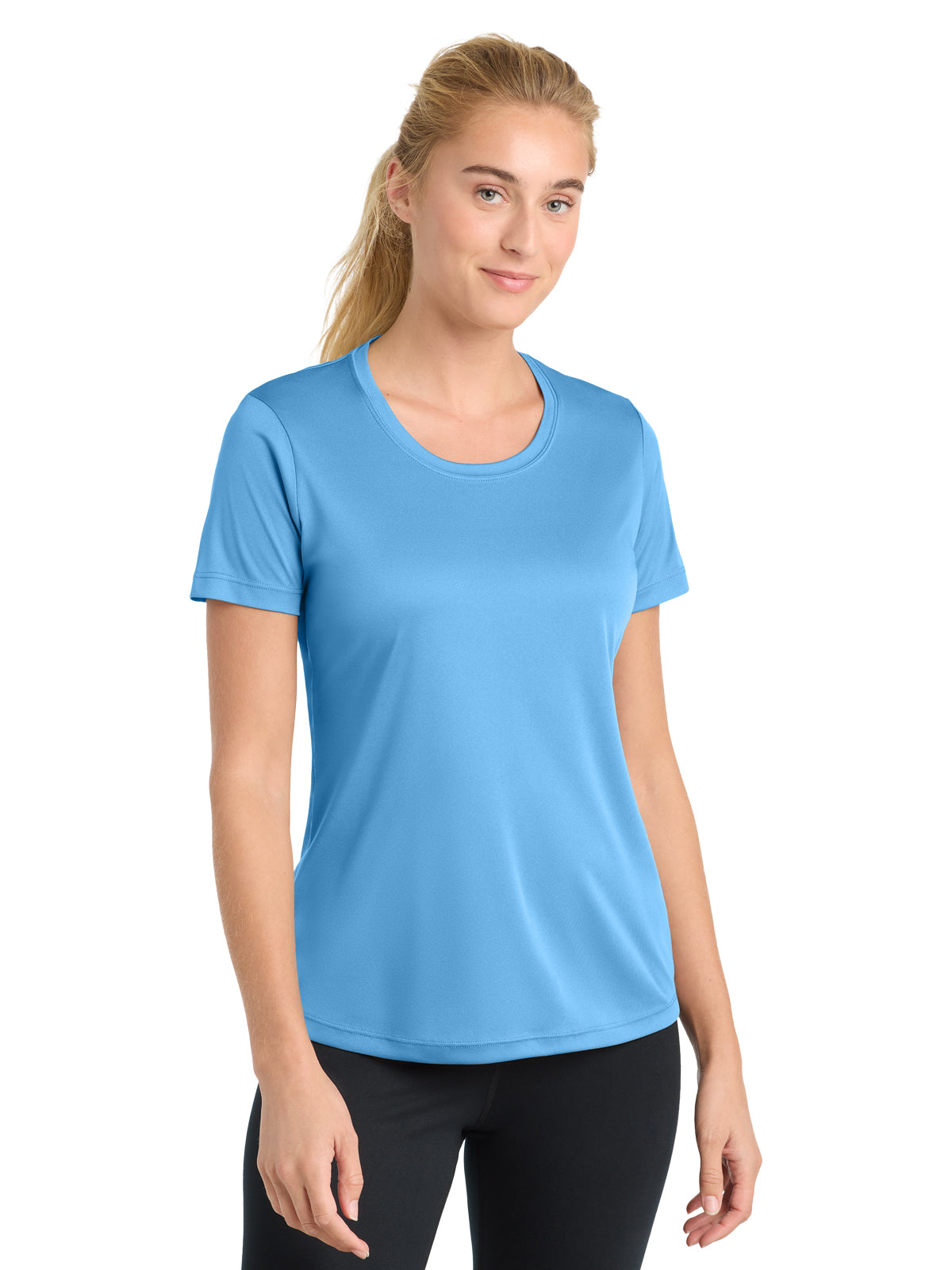 Women's PosiCharge Competitor T-Shirt - LST350 - Carolina Blue