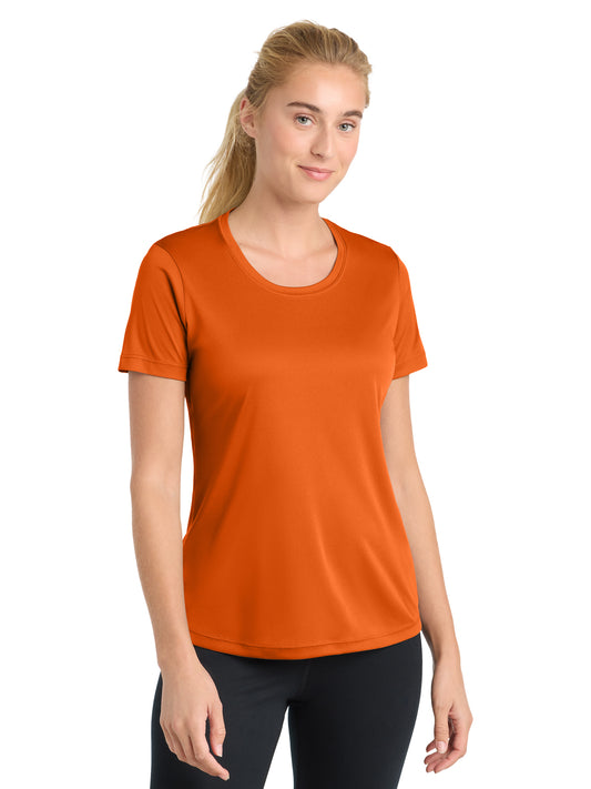 Women's PosiCharge Competitor T-Shirt - LST350 - Deep Orange
