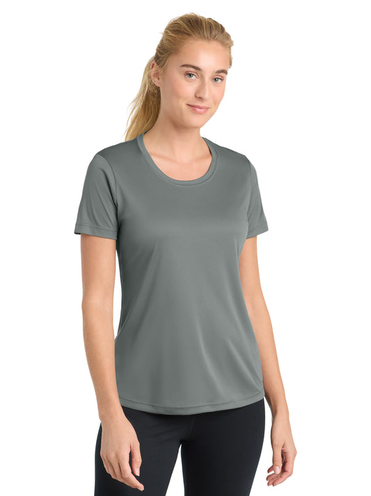 Women's PosiCharge Competitor T-Shirt - LST350 - Grey Concrete