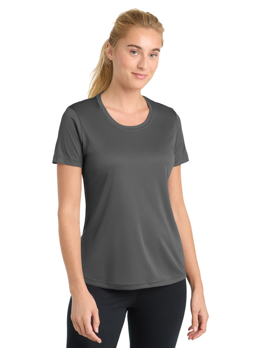 Women's PosiCharge Competitor T-Shirt - LST350 - Iron Grey