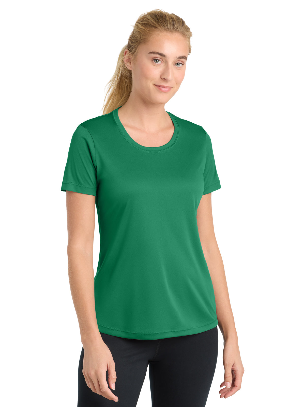 Women's PosiCharge Competitor T-Shirt - LST350 - Kelly Green