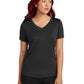 Women's PosiCharge Competitor V-Neck Tee - LST353 - Black