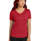 Women's PosiCharge Competitor V-Neck Tee - LST353 - Deep Red