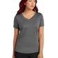 Women's PosiCharge Competitor V-Neck Tee - LST353 - Iron Grey