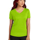 Women's PosiCharge Competitor V-Neck Tee - LST353 - Lime Shock