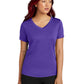 Women's PosiCharge Competitor V-Neck Tee - LST353 - Purple