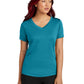 Women's PosiCharge Competitor V-Neck Tee - LST353 - Tropic Blue