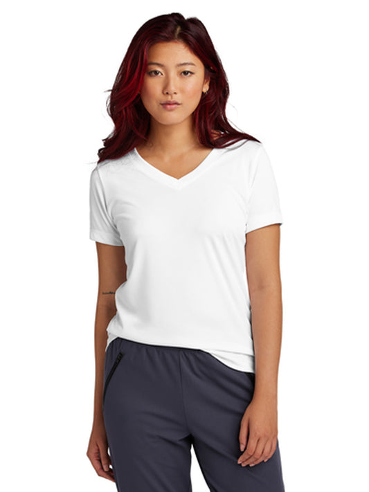 Women's PosiCharge Competitor V-Neck Tee - LST353 - White