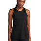 Women's Pocketless Tri-Blend Tank Top - LST402 - Black Triad Solid