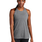 Women's Pocketless Tri-Blend Tank Top - LST402 - Dark Grey Heather