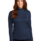 Women's Half-Zip Pullover - LST469 - Dark Royal Heather