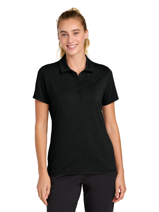 Women's Moisture-Wicking Versa Polo - LST490 - Black