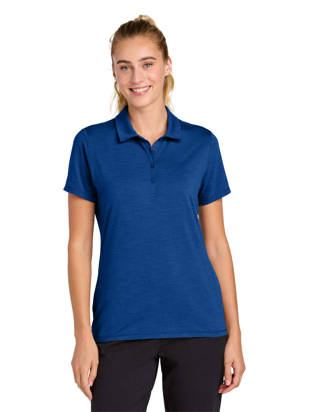Women's Moisture-Wicking Versa Polo - LST490 - True Royal