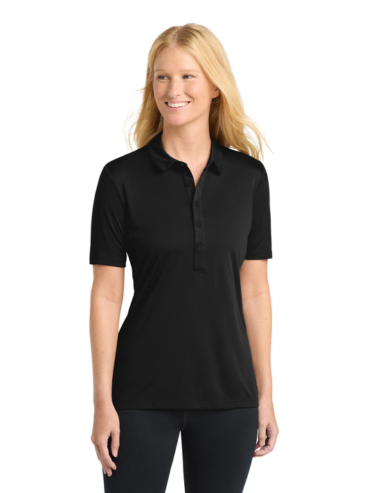 Women's Posi-UV Pro Polo - LST520 - Black