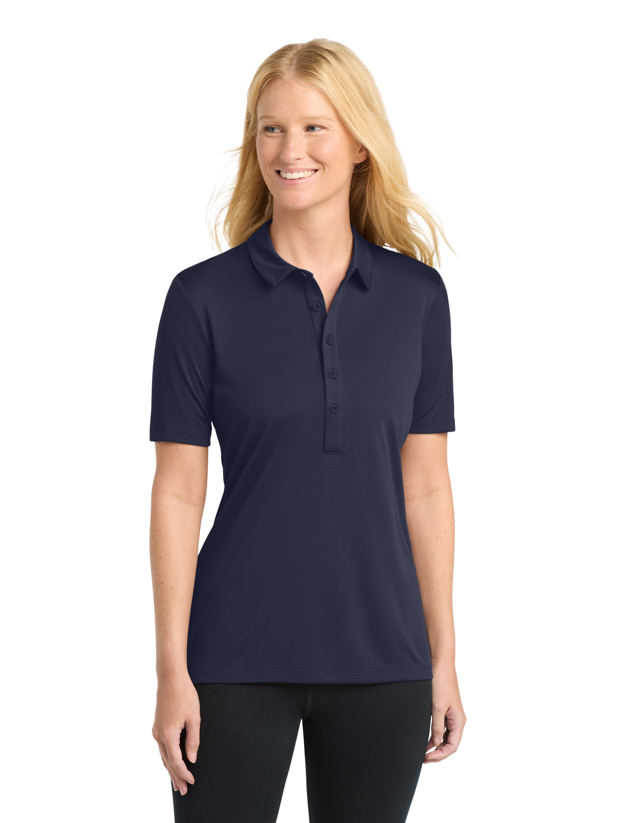 Women's Posi-UV Pro Polo - LST520 - True Navy