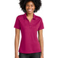 Women's PosiCharge Moisture-Wicking Polo - LST550 - Pink Raspberry
