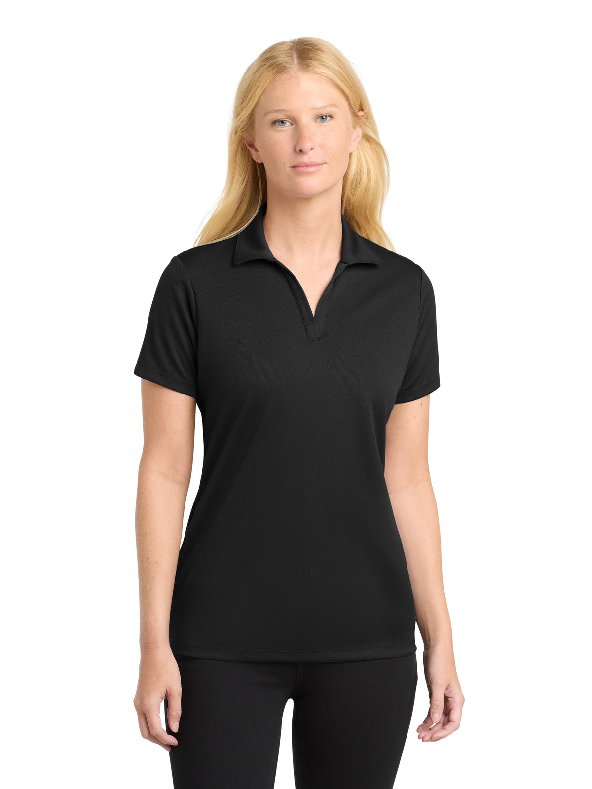 Women's PosiCharge RacerMesh Polo - LST640 - Black