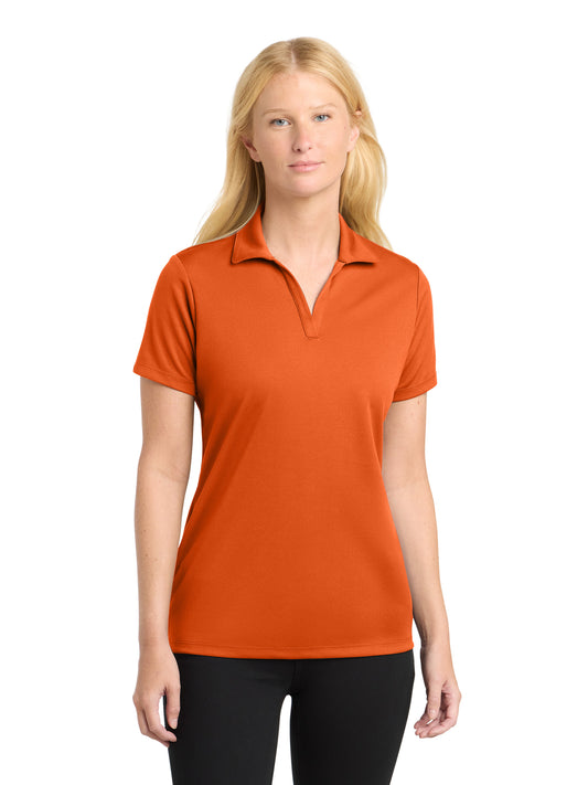 Women's PosiCharge RacerMesh Polo - LST640 - Deep Orange