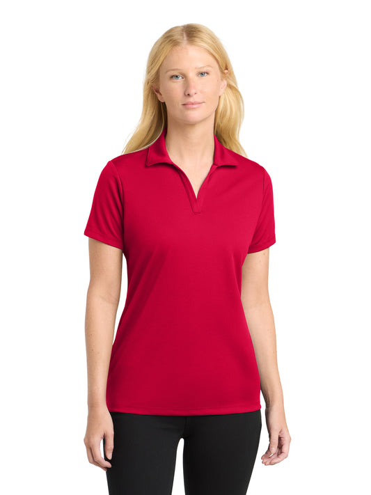 Women's PosiCharge RacerMesh Polo - LST640 - Deep Red