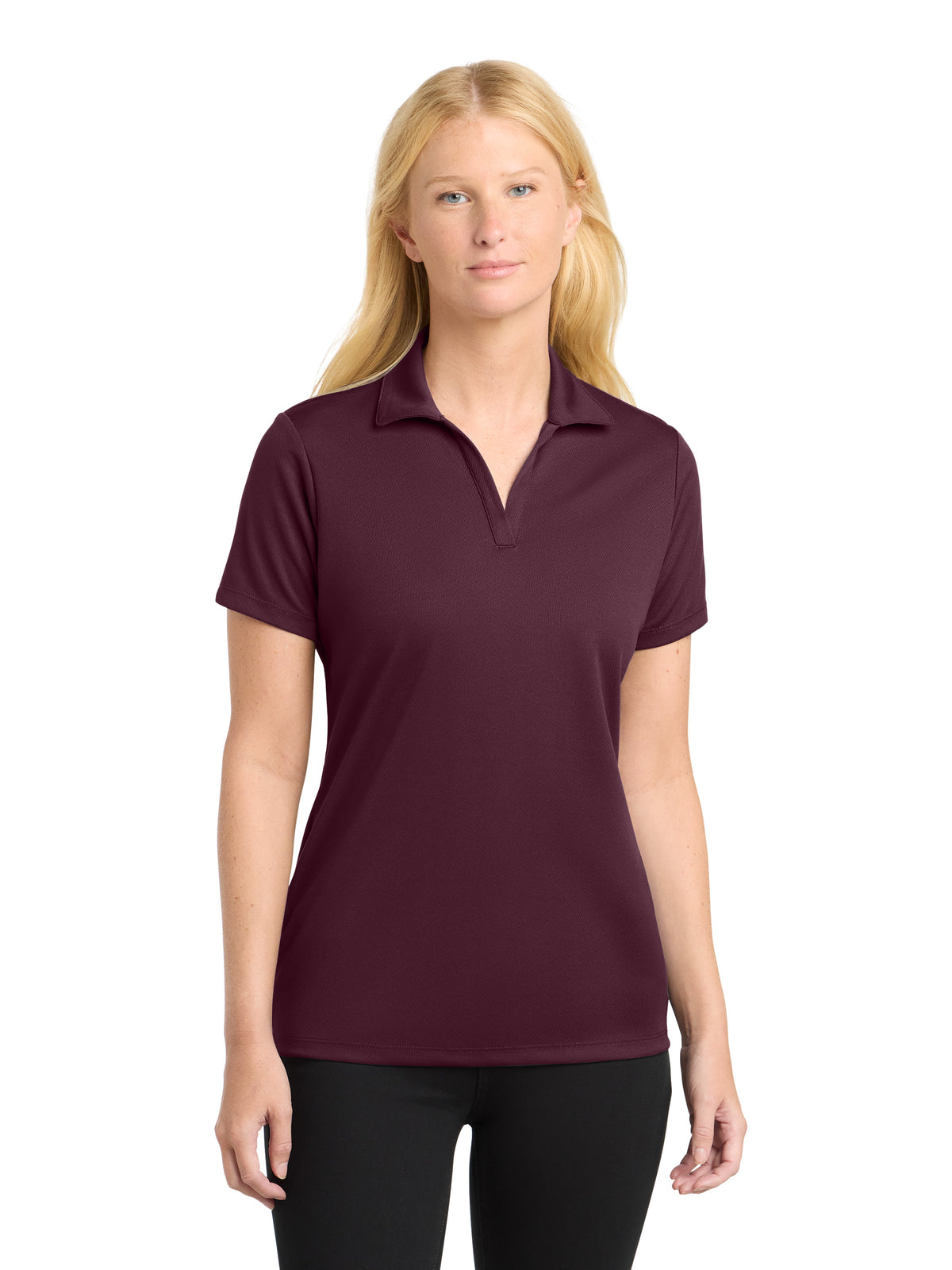 Women's PosiCharge RacerMesh Polo - LST640 - Maroon