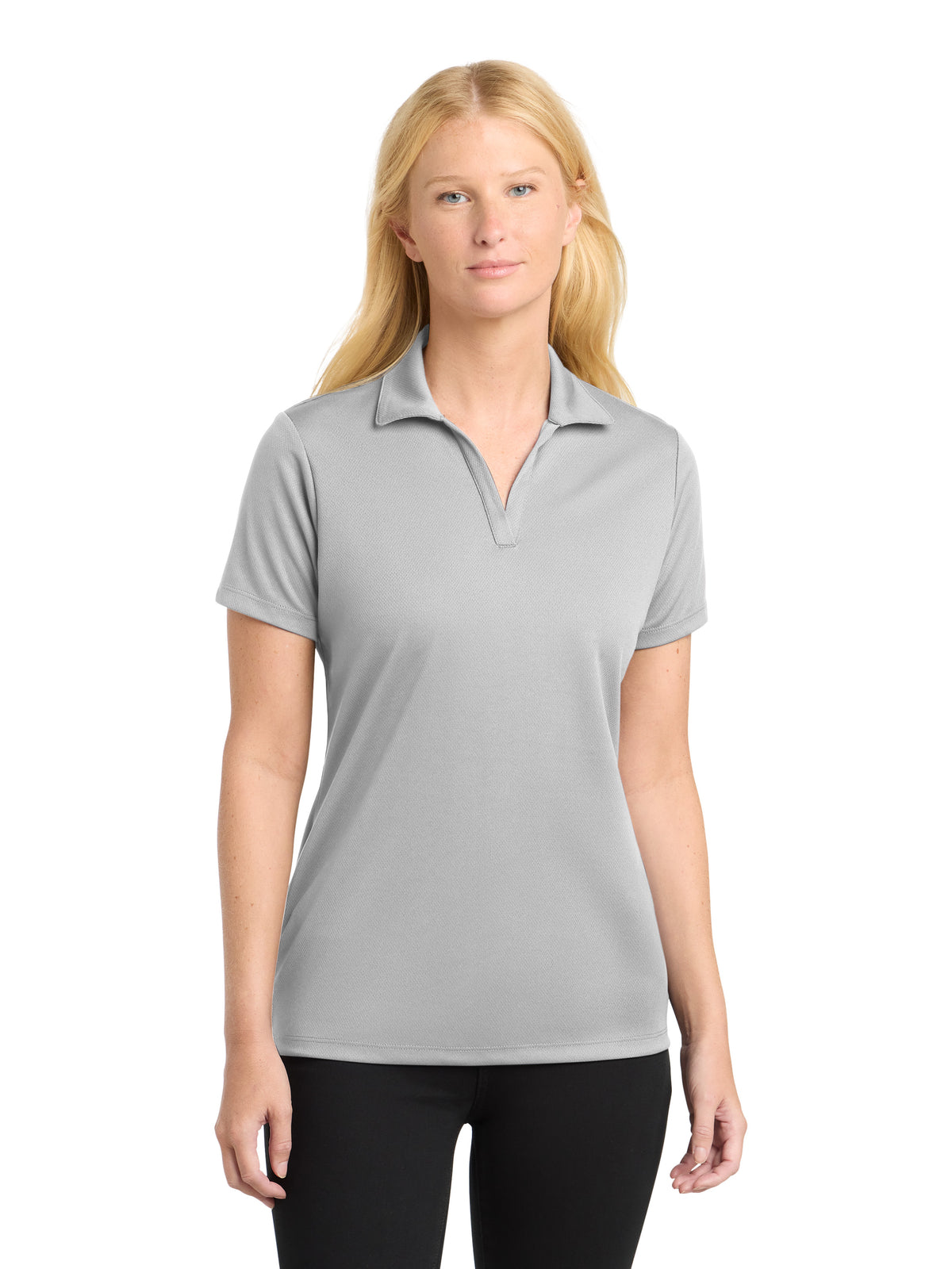 Women's PosiCharge RacerMesh Polo - LST640 - Silver