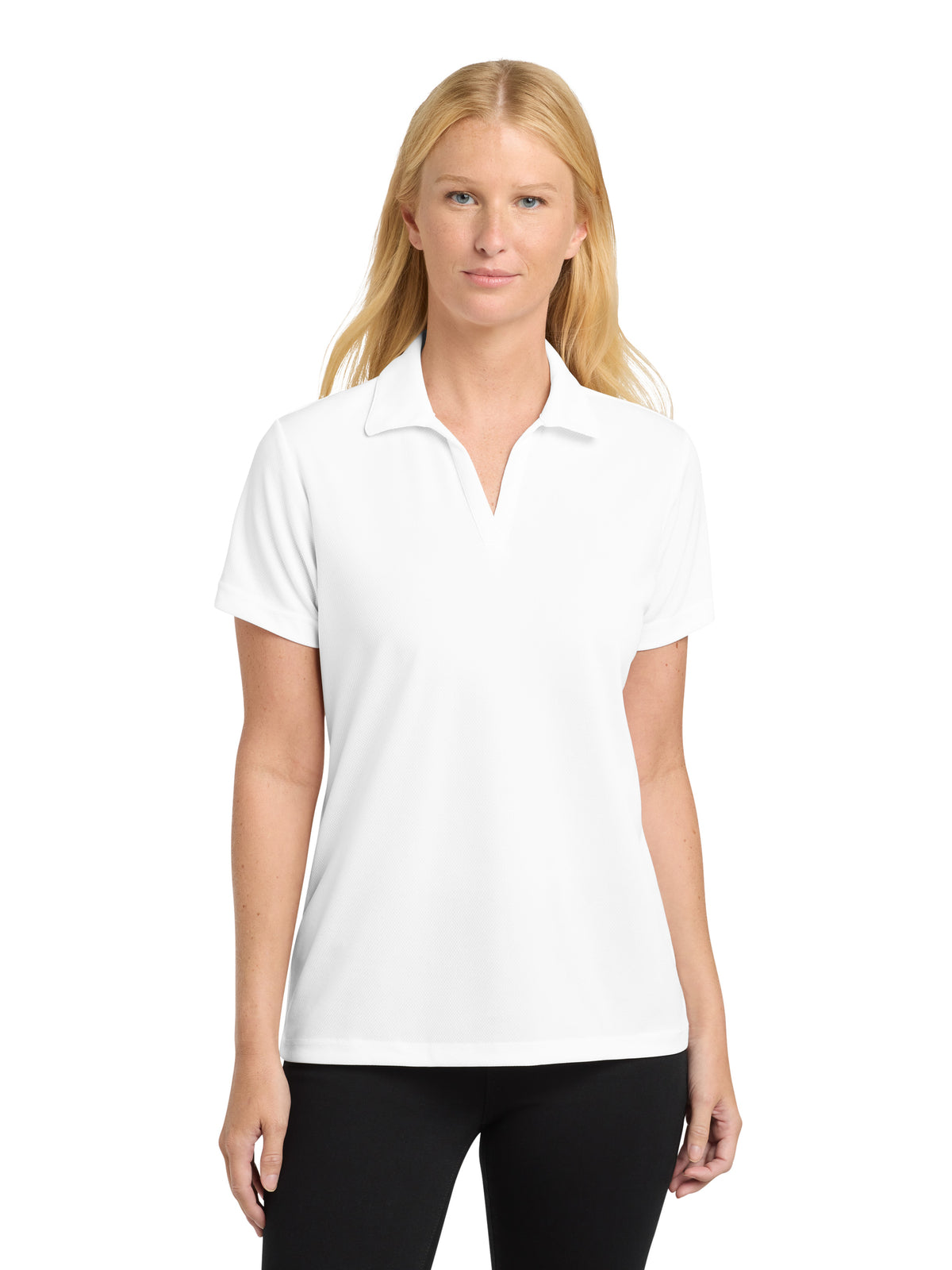 Women's PosiCharge RacerMesh Polo - LST640 - White