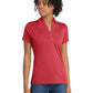 Women's Heather Contender Polo - LST660 - Scarlet Heather