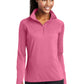 Women's Sport-Wick® Stretch 1/4-Zip Pullover - LST850 - Dusty Rose