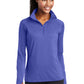 Women's Sport-Wick® Stretch 1/4-Zip Pullover - LST850 - Iris Purple