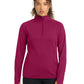 Women's Sport-Wick® Stretch 1/4-Zip Pullover - LST850 - Pink Rush