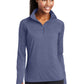 Women's Sport-Wick® Stretch 1/4-Zip Pullover - LST850 - True Navy Heather