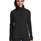 Women's Sport-Wick Stretch Full-Zip Jacket - LST852 - Black