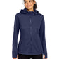 Women's Hooded Soft Shell Jacket - LST980 - True Navy