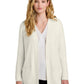 Women’s Two-Pocket Easy Care Open-Front Cardigan Sweater - LSW2890 - Oatmeal Heather
