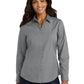 Women's Long Sleeve Poplin Shirt - LW100 - Gusty Grey
