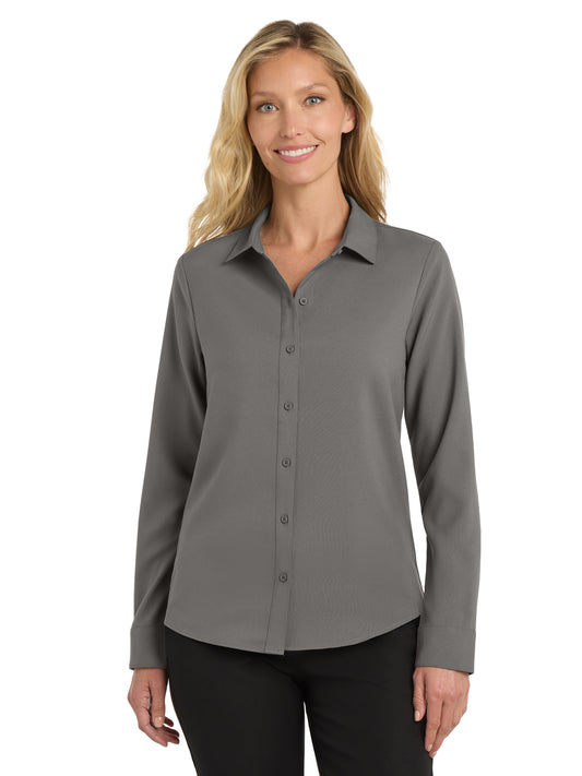 Women's Long Sleeve Performance Shirt - LW401 - Graphite