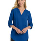 Women's Pocketless 3/4-Sleeve Blouse - LW701 - True Blue