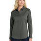 Women's Long Sleeve Shirt - LW808 - Storm Grey
