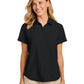 Women's Short Sleeve UV Dockside Shirt - LW963 - Deep Black