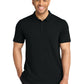 Men's Stretch Pique Polo - MM1004 - Deep Black